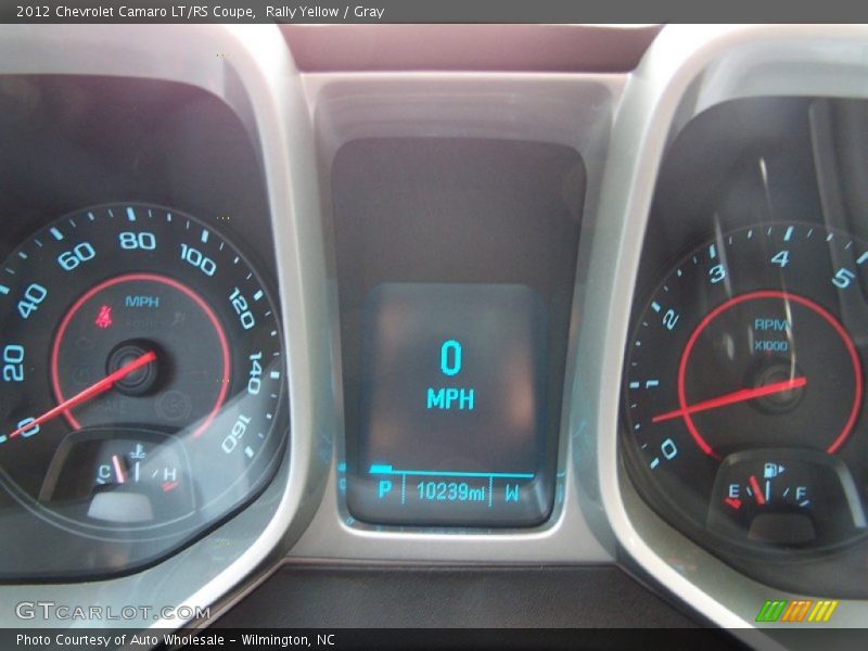 Rally Yellow / Gray 2012 Chevrolet Camaro LT/RS Coupe