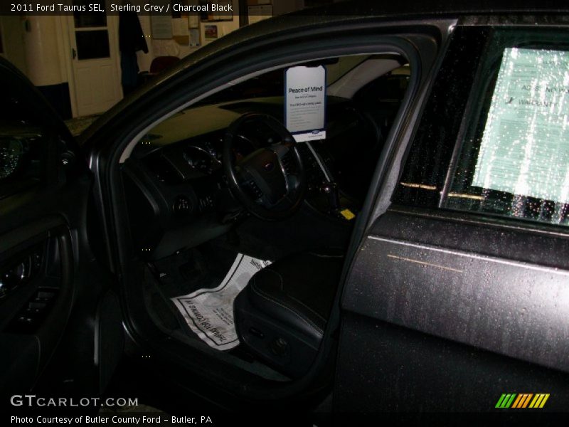 Sterling Grey / Charcoal Black 2011 Ford Taurus SEL