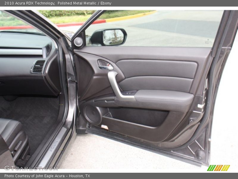 Polished Metal Metallic / Ebony 2010 Acura RDX Technology