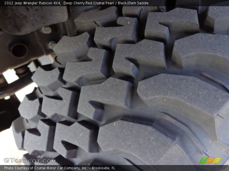 Deep Cherry Red Crystal Pearl / Black/Dark Saddle 2012 Jeep Wrangler Rubicon 4X4