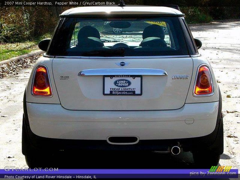 Pepper White / Grey/Carbon Black 2007 Mini Cooper Hardtop
