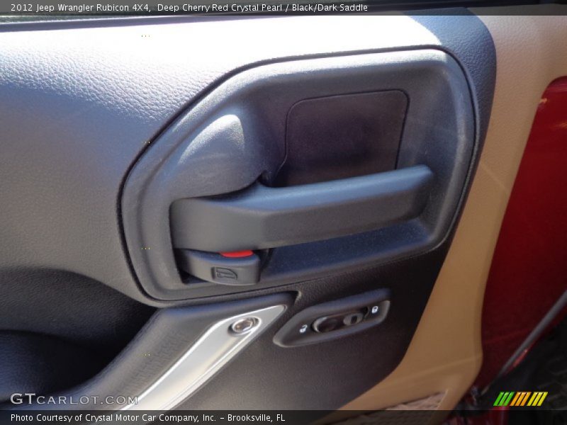 Deep Cherry Red Crystal Pearl / Black/Dark Saddle 2012 Jeep Wrangler Rubicon 4X4