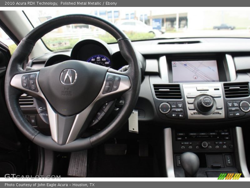 Polished Metal Metallic / Ebony 2010 Acura RDX Technology