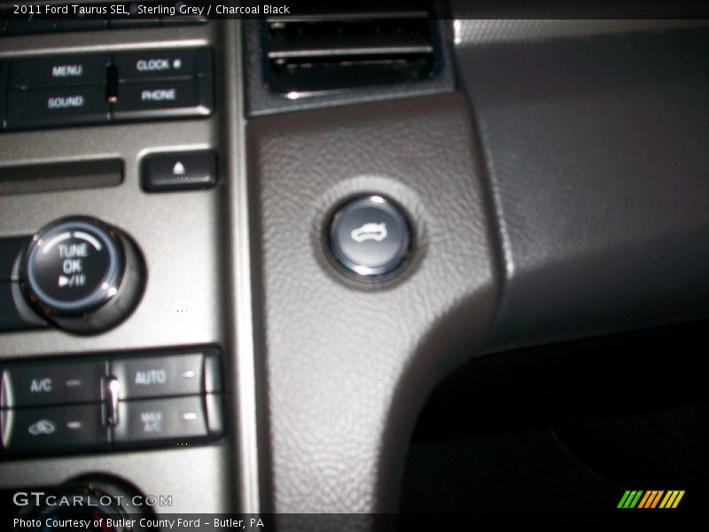 Sterling Grey / Charcoal Black 2011 Ford Taurus SEL