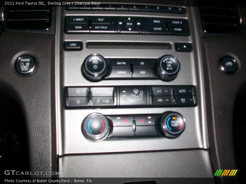 Sterling Grey / Charcoal Black 2011 Ford Taurus SEL