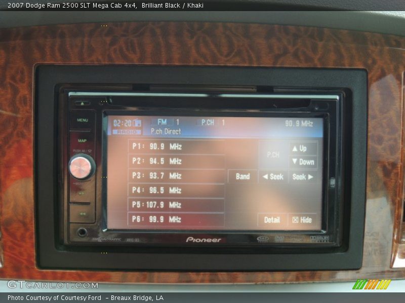 Brilliant Black / Khaki 2007 Dodge Ram 2500 SLT Mega Cab 4x4