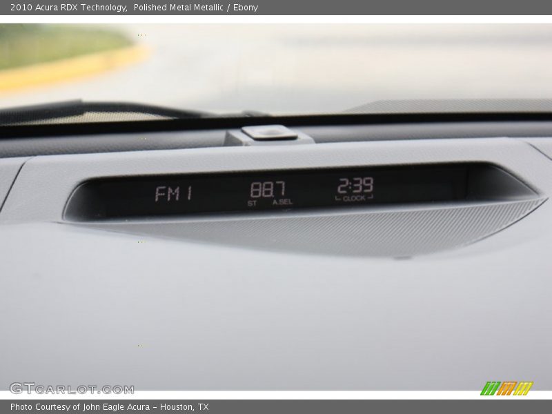 Polished Metal Metallic / Ebony 2010 Acura RDX Technology