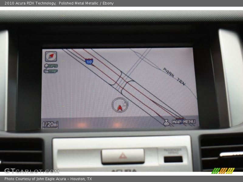 Polished Metal Metallic / Ebony 2010 Acura RDX Technology