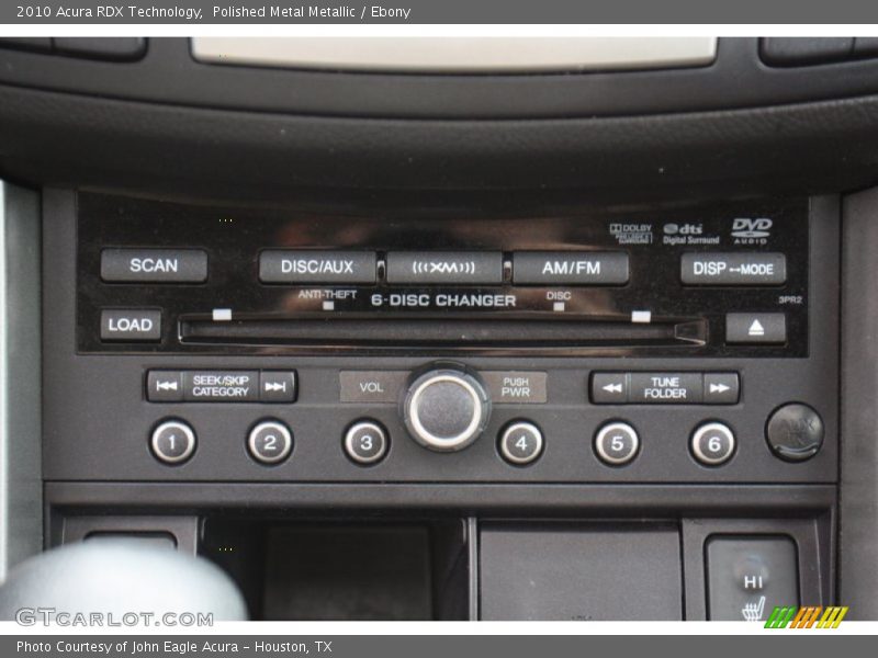 Polished Metal Metallic / Ebony 2010 Acura RDX Technology