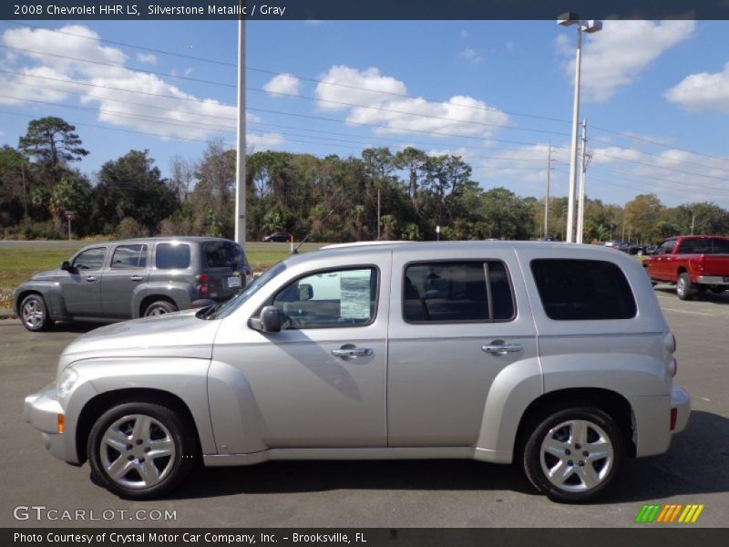 Silverstone Metallic / Gray 2008 Chevrolet HHR LS