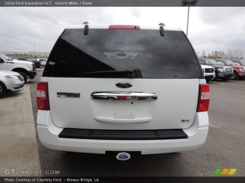 Oxford White / Stone 2009 Ford Expedition XLT
