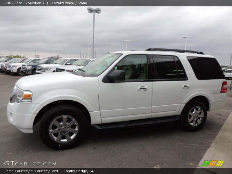 Front 3/4 View of 2009 Expedition XLT