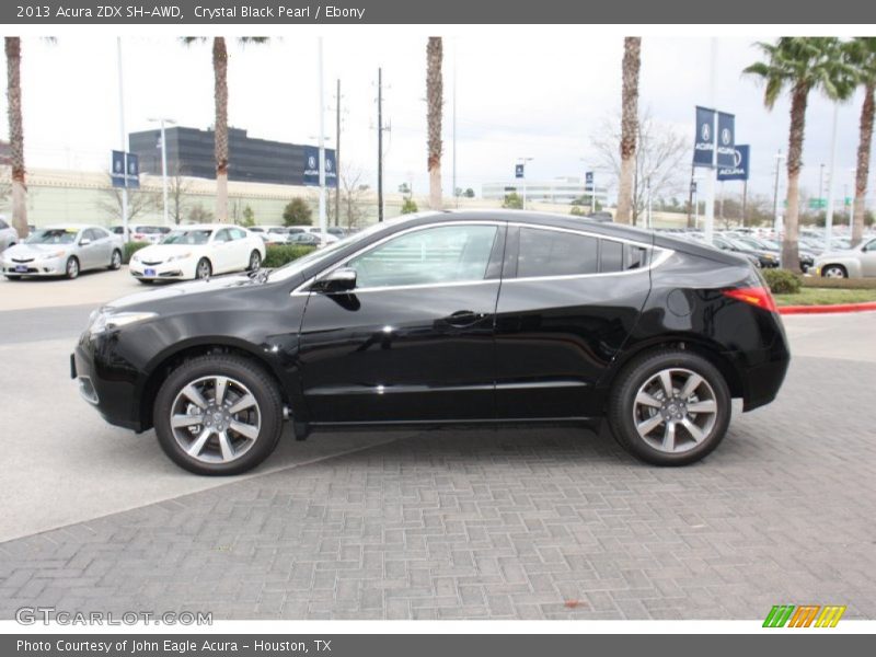  2013 ZDX SH-AWD Crystal Black Pearl
