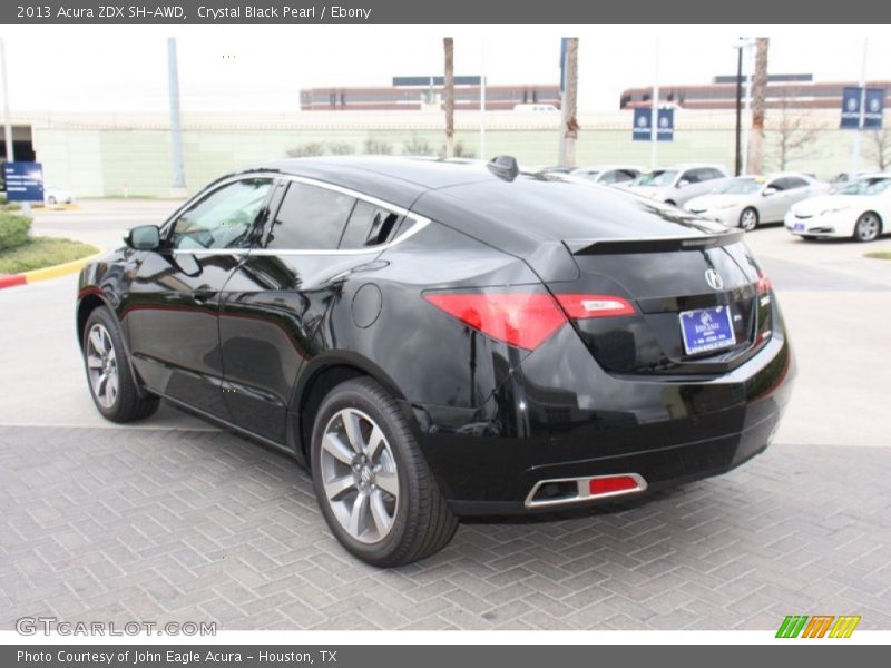 Crystal Black Pearl / Ebony 2013 Acura ZDX SH-AWD