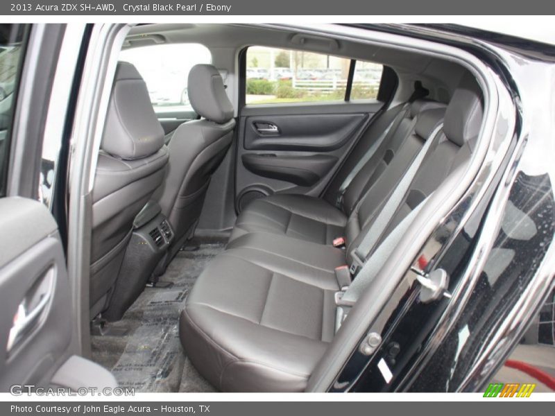 Rear Seat of 2013 ZDX SH-AWD