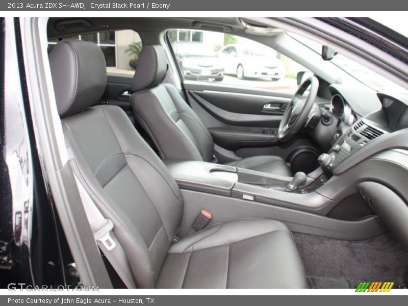  2013 ZDX SH-AWD Ebony Interior