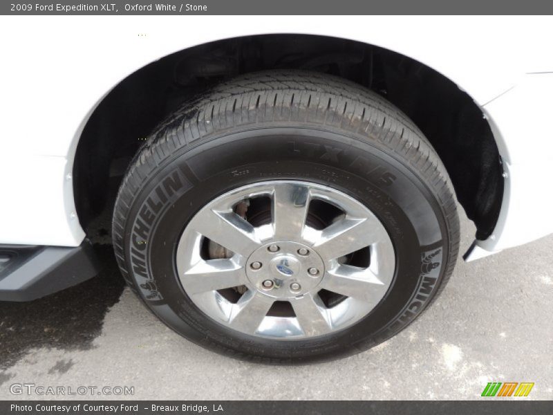 Oxford White / Stone 2009 Ford Expedition XLT