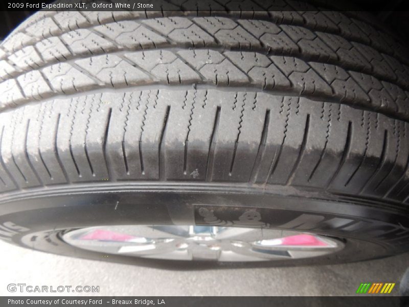 Oxford White / Stone 2009 Ford Expedition XLT