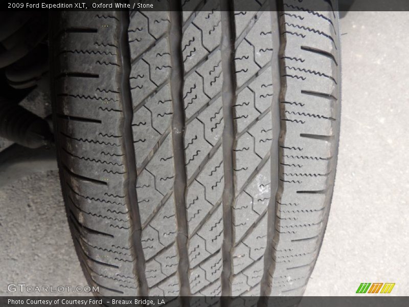 Oxford White / Stone 2009 Ford Expedition XLT