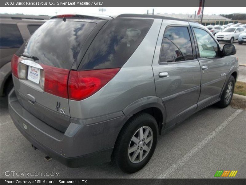 Silver Leaf Metallic / Gray 2003 Buick Rendezvous CX