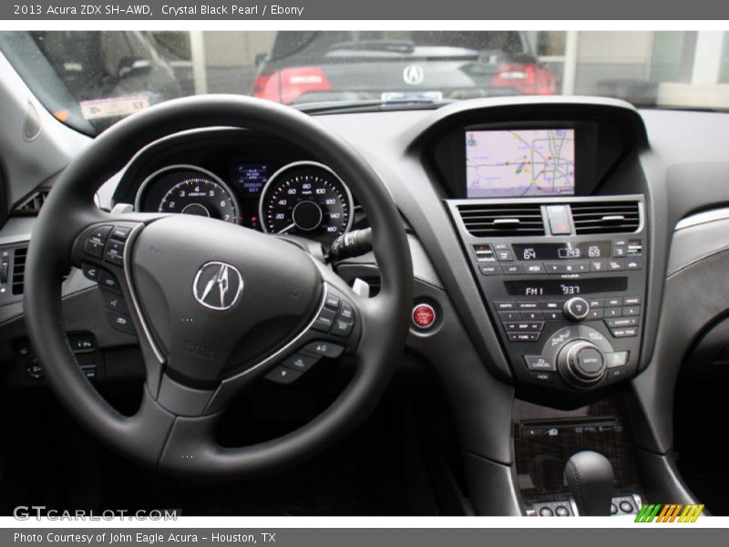 Dashboard of 2013 ZDX SH-AWD