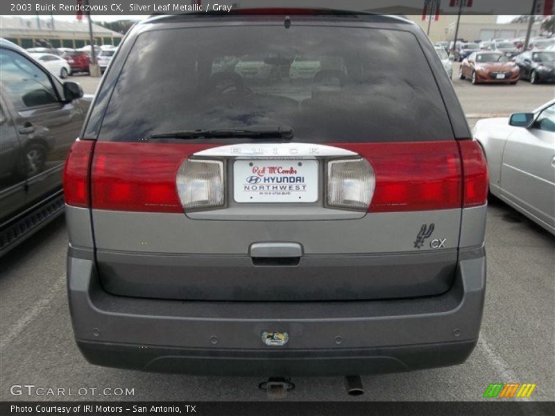 Silver Leaf Metallic / Gray 2003 Buick Rendezvous CX