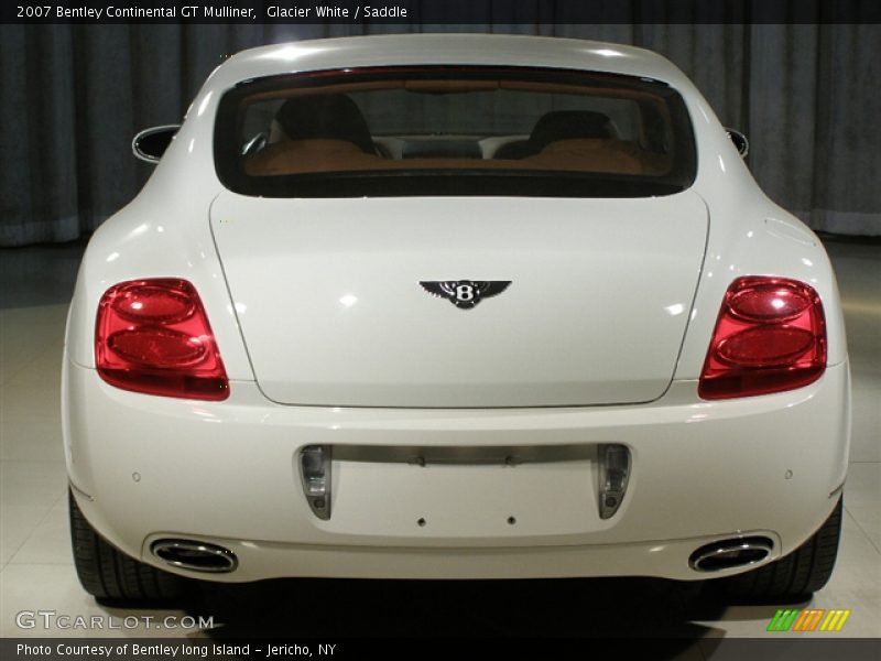 Glacier White / Saddle 2007 Bentley Continental GT Mulliner