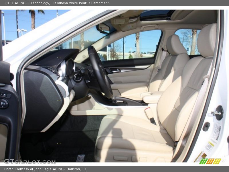 Bellanova White Pearl / Parchment 2013 Acura TL Technology