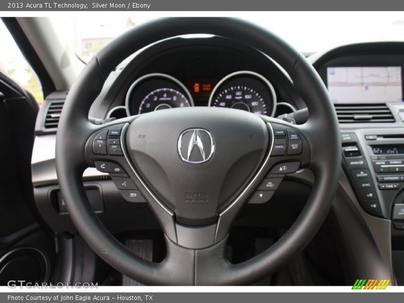 Silver Moon / Ebony 2013 Acura TL Technology