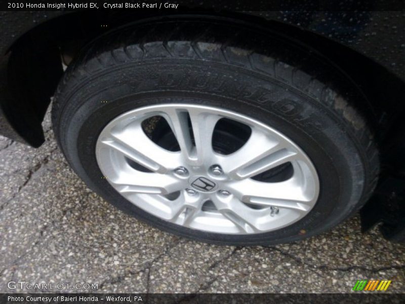 Crystal Black Pearl / Gray 2010 Honda Insight Hybrid EX
