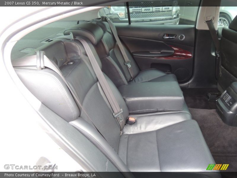 Mercury Metallic / Black 2007 Lexus GS 350