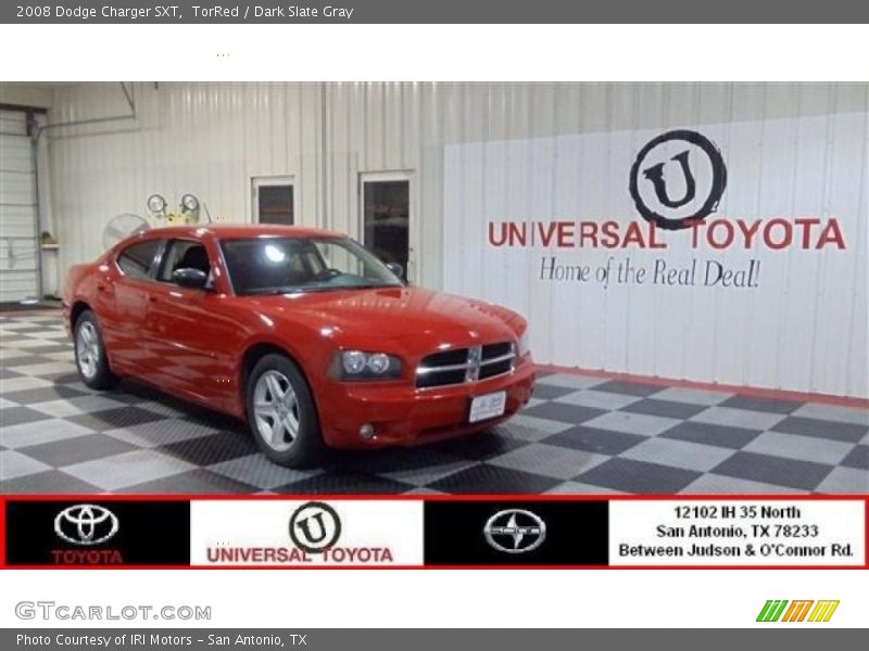 TorRed / Dark Slate Gray 2008 Dodge Charger SXT