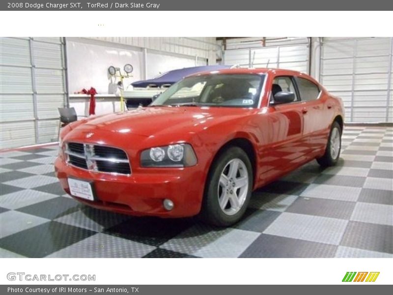 TorRed / Dark Slate Gray 2008 Dodge Charger SXT