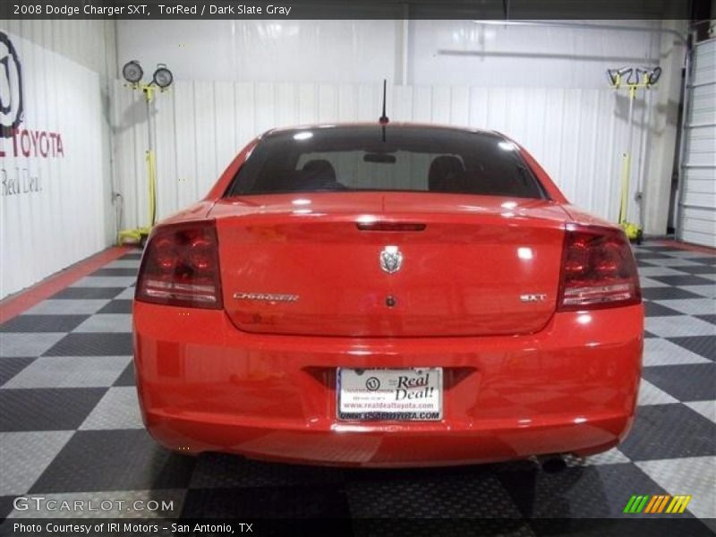 TorRed / Dark Slate Gray 2008 Dodge Charger SXT