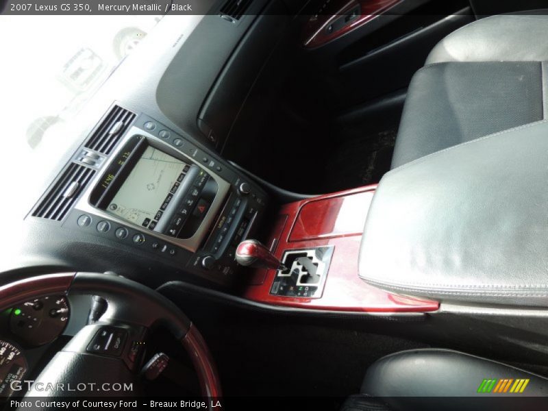 Mercury Metallic / Black 2007 Lexus GS 350