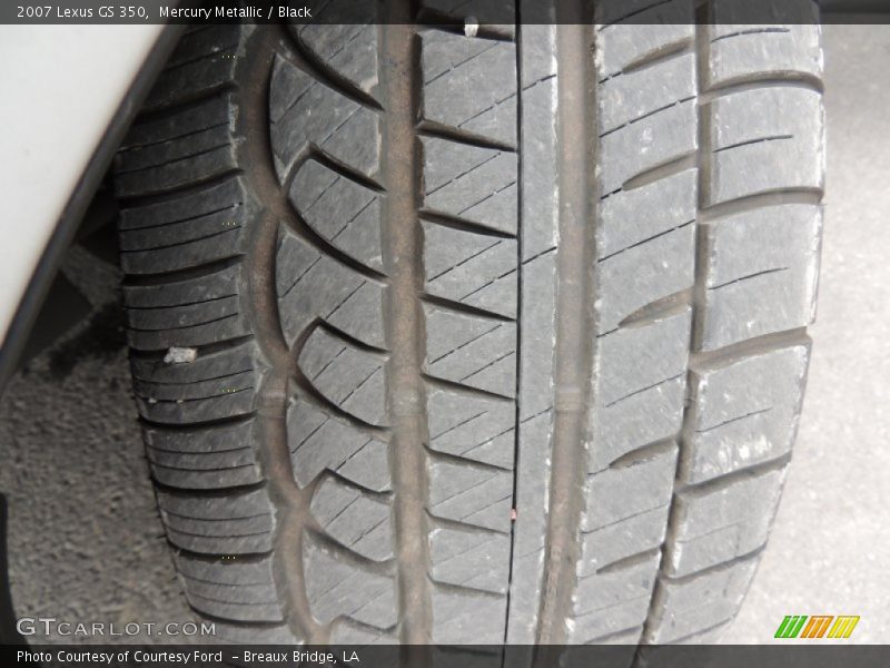 Mercury Metallic / Black 2007 Lexus GS 350
