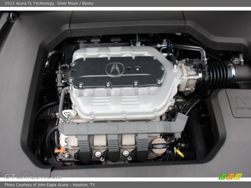 Silver Moon / Ebony 2013 Acura TL Technology