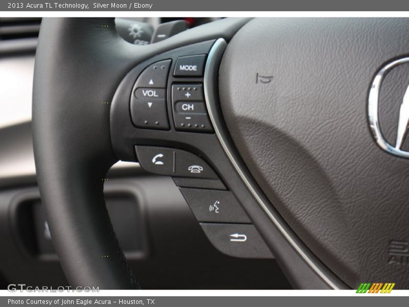 Silver Moon / Ebony 2013 Acura TL Technology