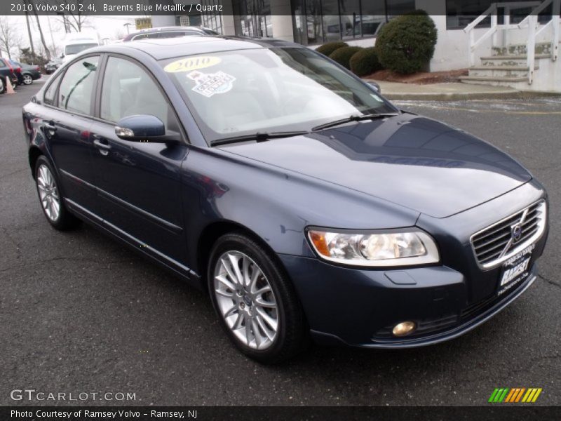 Barents Blue Metallic / Quartz 2010 Volvo S40 2.4i