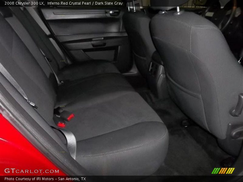 Inferno Red Crystal Pearl / Dark Slate Gray 2008 Chrysler 300 LX