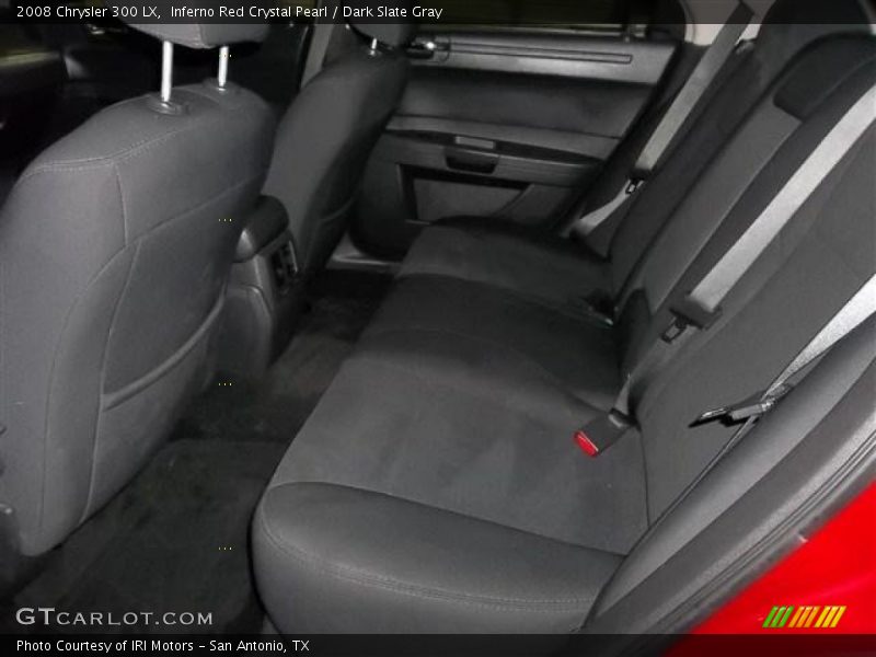 Inferno Red Crystal Pearl / Dark Slate Gray 2008 Chrysler 300 LX