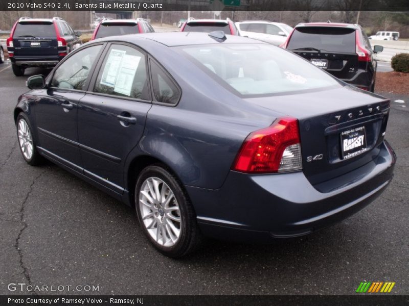 Barents Blue Metallic / Quartz 2010 Volvo S40 2.4i