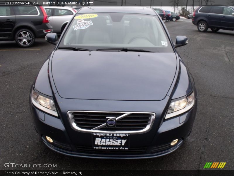 Barents Blue Metallic / Quartz 2010 Volvo S40 2.4i