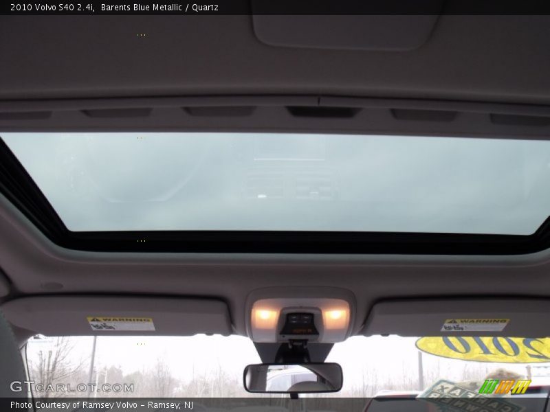 Barents Blue Metallic / Quartz 2010 Volvo S40 2.4i