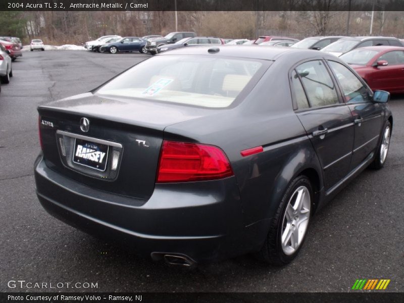 Anthracite Metallic / Camel 2004 Acura TL 3.2