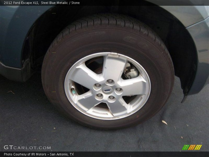 Steel Blue Metallic / Stone 2012 Ford Escape XLS