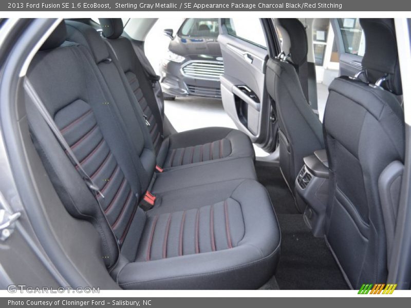 Rear Seat of 2013 Fusion SE 1.6 EcoBoost