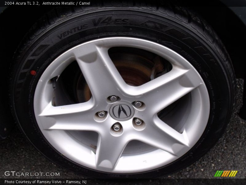Anthracite Metallic / Camel 2004 Acura TL 3.2