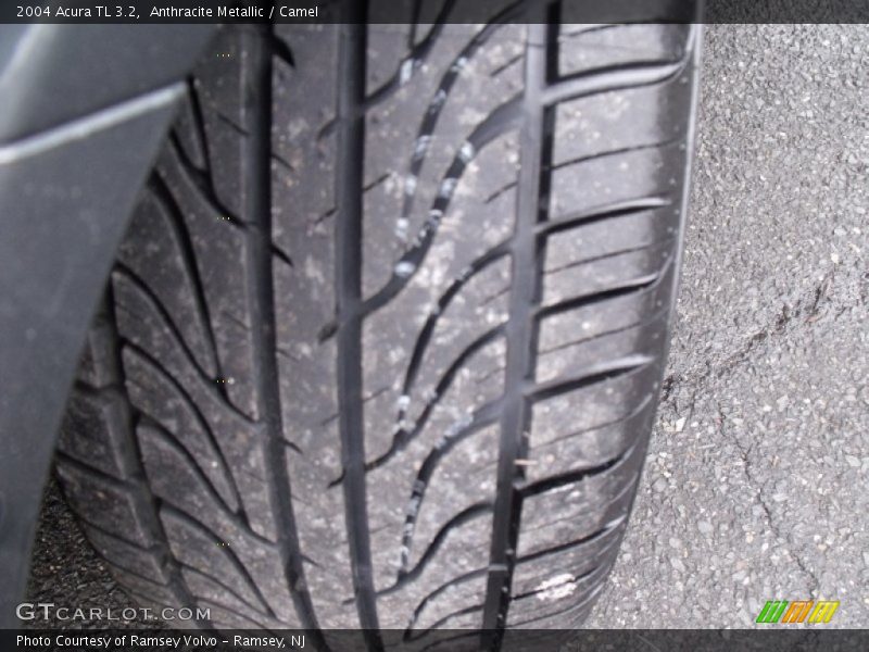 Anthracite Metallic / Camel 2004 Acura TL 3.2