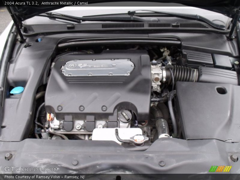 Anthracite Metallic / Camel 2004 Acura TL 3.2